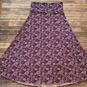 LuLaRoe Maxi Skirt size XL
